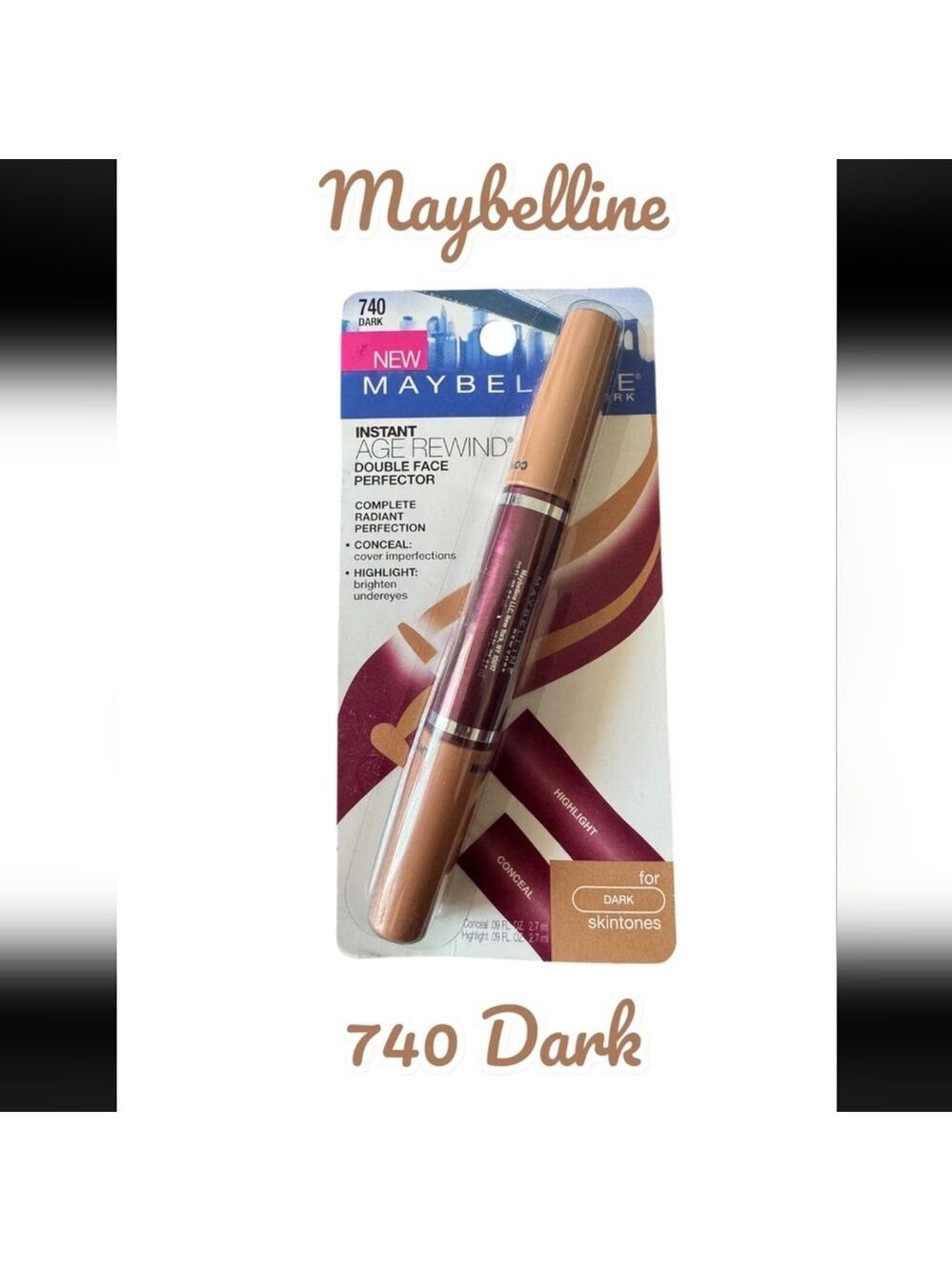 Maybelline Instant Age Rewind Double Face Perfector Dark